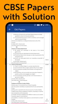 Class 10 Social Science android App screenshot 0